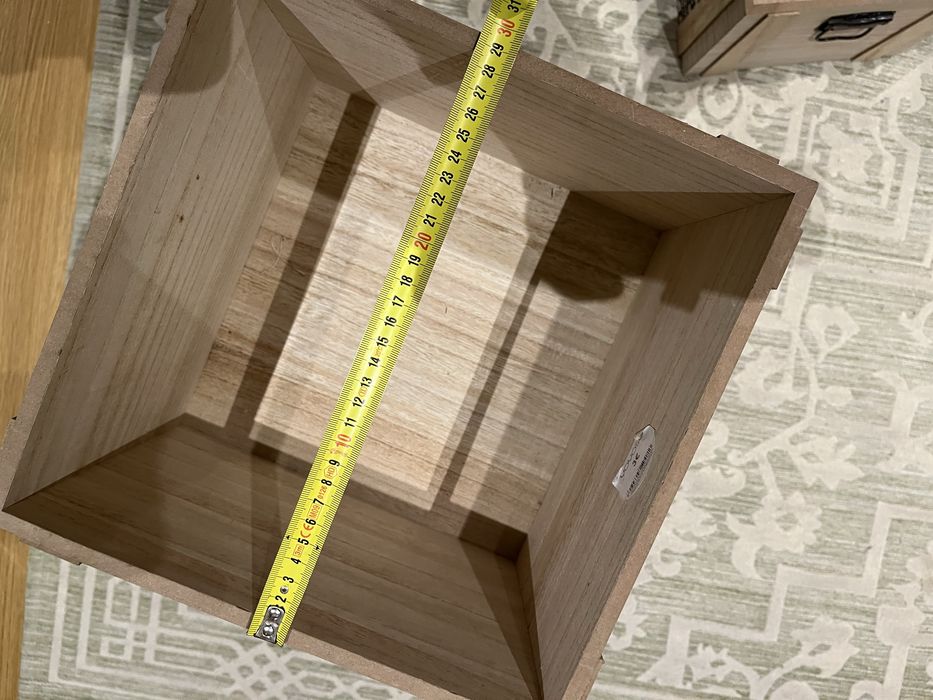 Caixas madeira 30cm de 25cm e 35cm