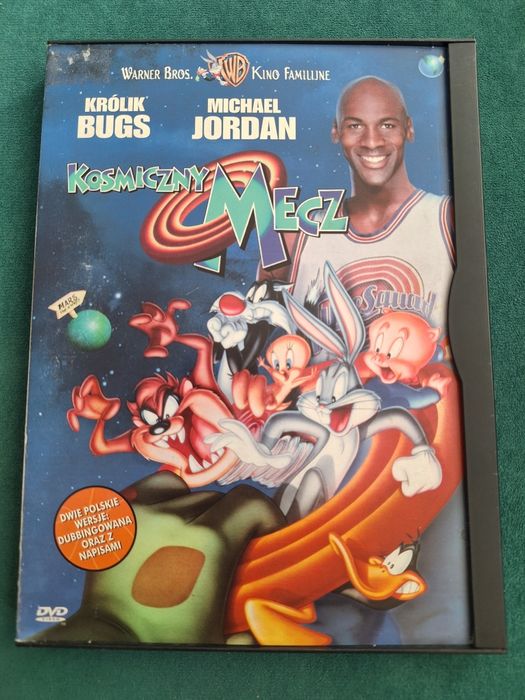 Kosmiczny mecz DVD Michael Jordan dubbing PL napisy PL unikat