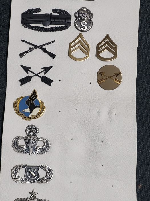 US ARMY stopnie odznaki