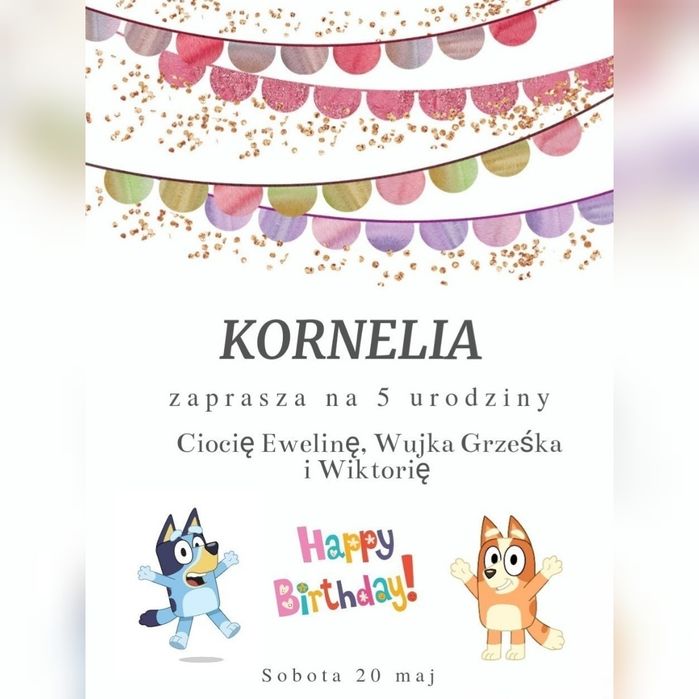 Zaproszenia i więcej