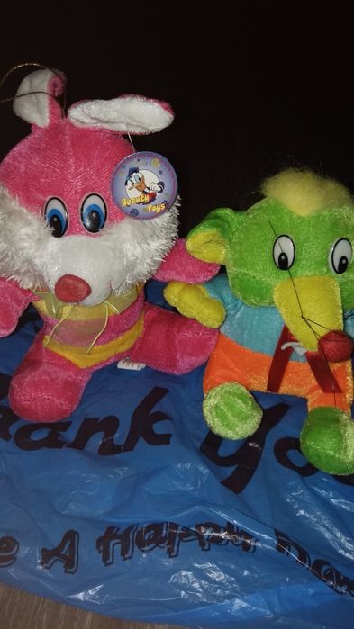 Игрушки мягкие новые