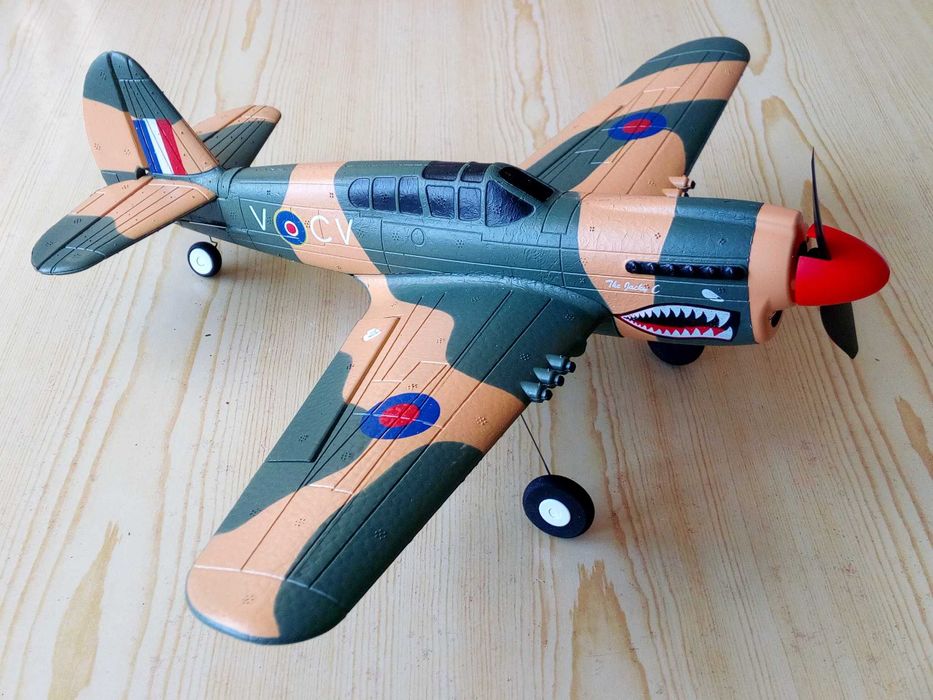 Samolot RC zdalnie sterowany WLtoys P-40 2,4Gh 4Ch żyro