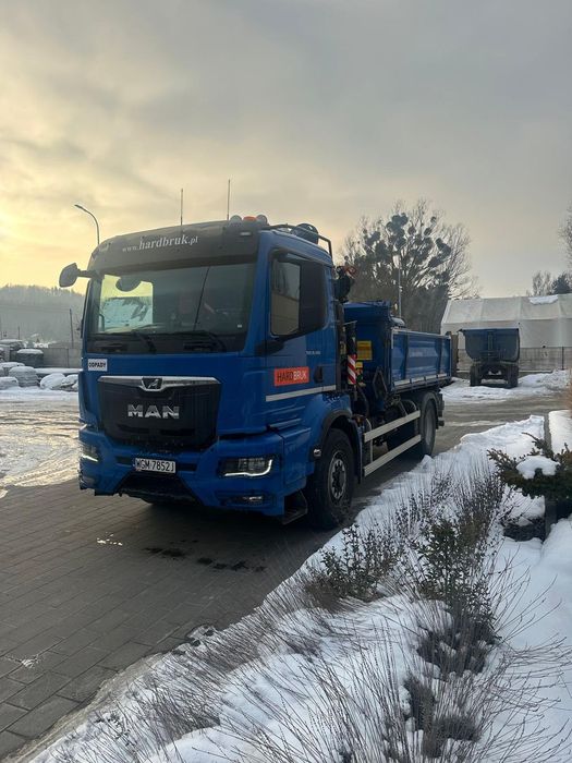 MAN TGS  MAN TGS 4x4, HDS pierwszy właściciel