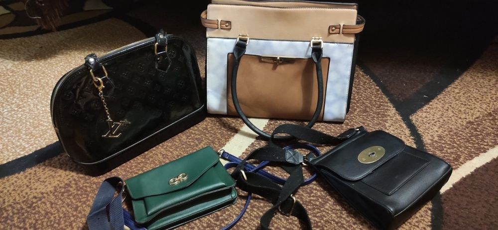 Набор сумок, лот с 5 сумок жіноча сумка