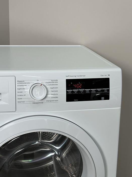 Bosch Serie 6 WTW83430 | 8 кг | Тепловий насос | Преміум сушильна машина