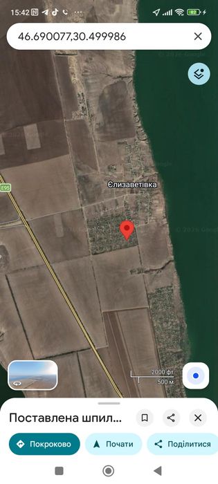 Продам ділянку берег Хаджибеївського лиману