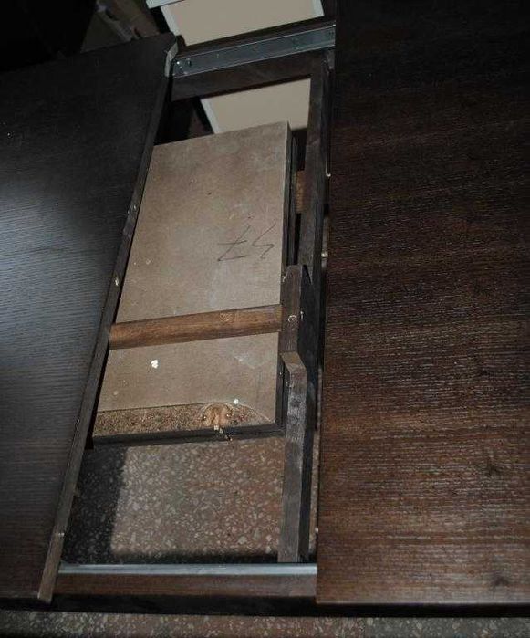 Стіл великий обідній Явір 5 1400 (1800) *900, з дерева розсувний. Стол