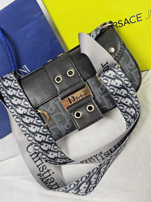 Torba biznesowa Torebka damska Dior monogram kuferek nowa premium