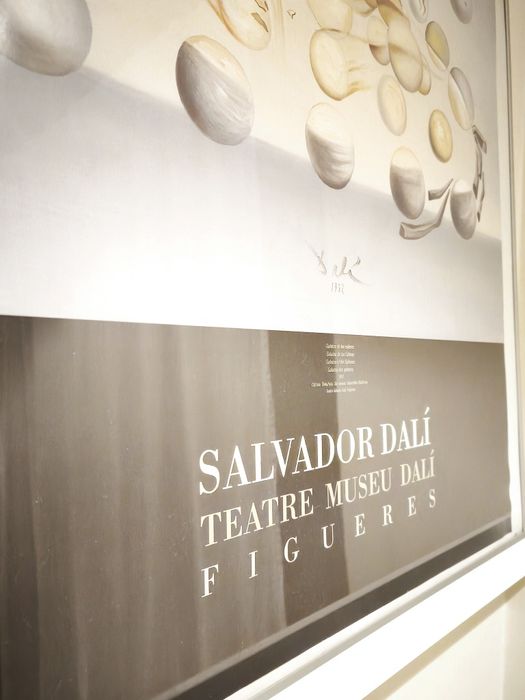 Poster Museu Salvador Dali + moldura