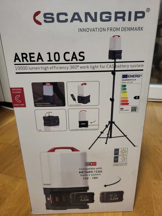 Прожектор переносний Scangrip 10 000 lumen Area 10 CAS