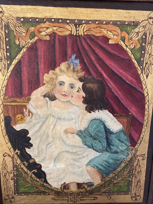 Картина старая 1910гг