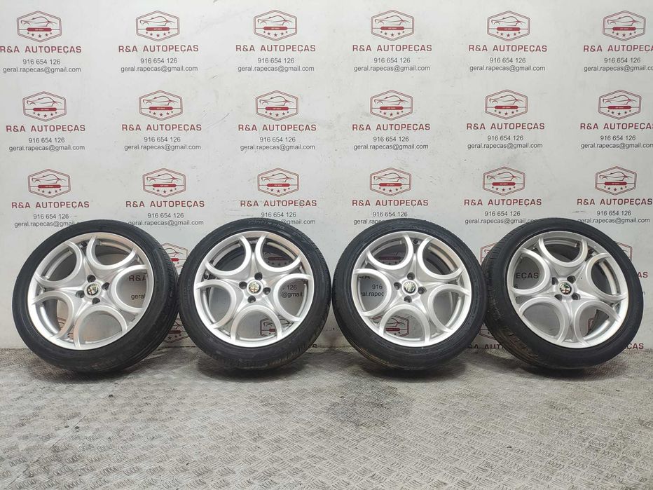 Conjunto Jantes R17 Alfa Romeo Mito 2008 a 2016 Original