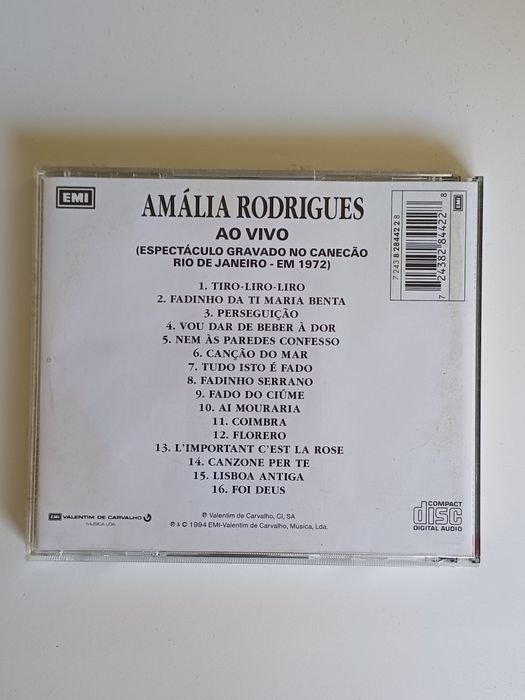 4 CD Amália e Fado