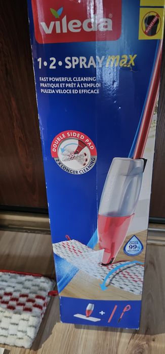 vileda spray mop