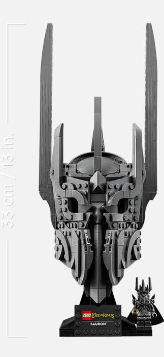 Lego 11373 senhor dos aneis capacete Sauron