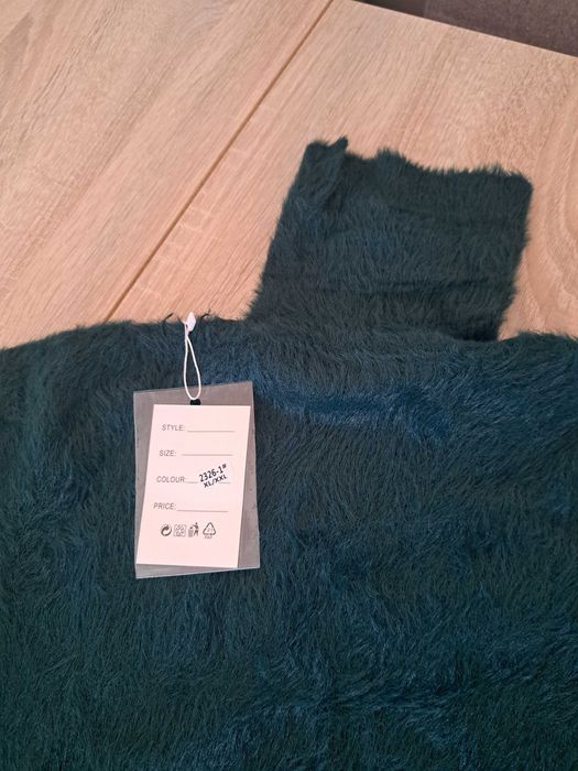 Golf futerkowy zielony