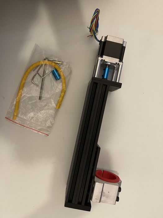 Prowadnica głowica cnc oś Z 125mm