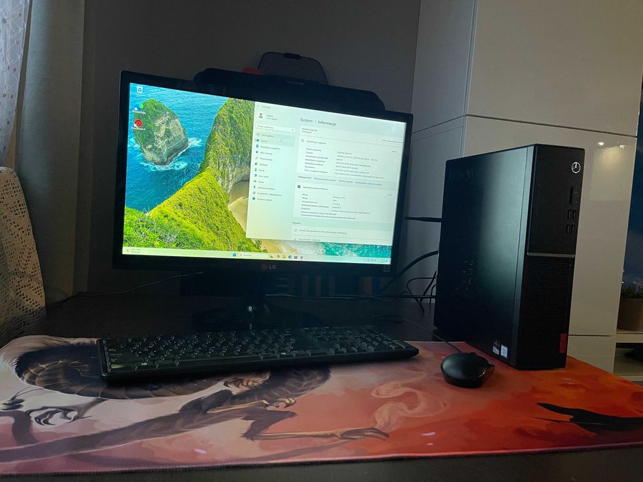 Bardzo ładny i bardzo szybki komputer Lenovo i LED 22". WiFi. DOWÓZ