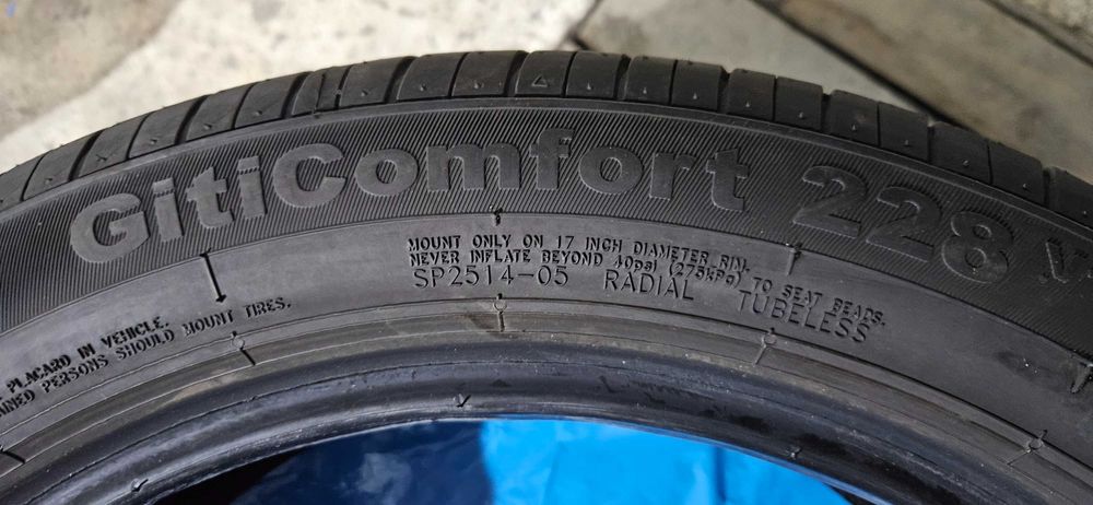 Nowe opony letnie Giti 215/50/R17