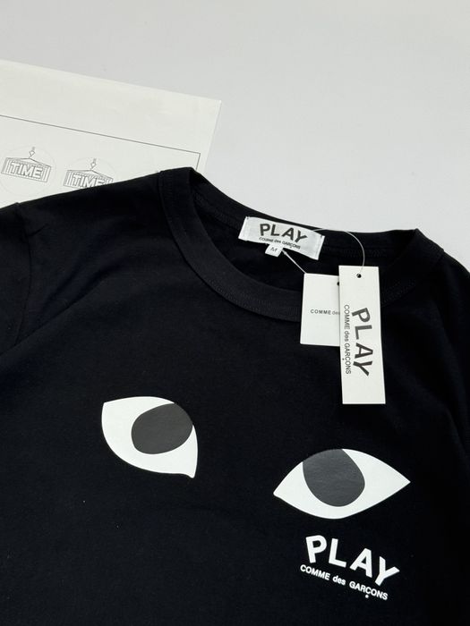Футболка CDG Play Black / comme des garcons t-shirt