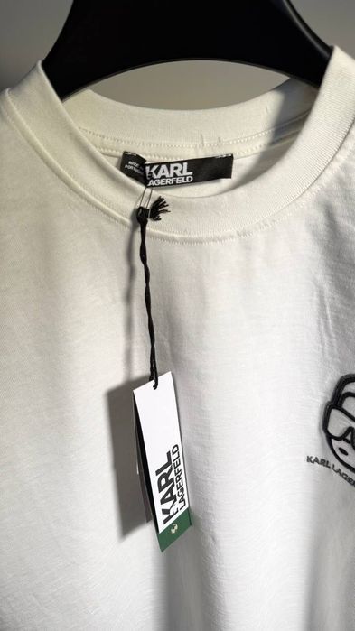 Стильна футболка KARL LAGERFELD White