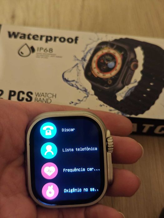 smartwach k950 ULTRA c/ 2 pulseiras