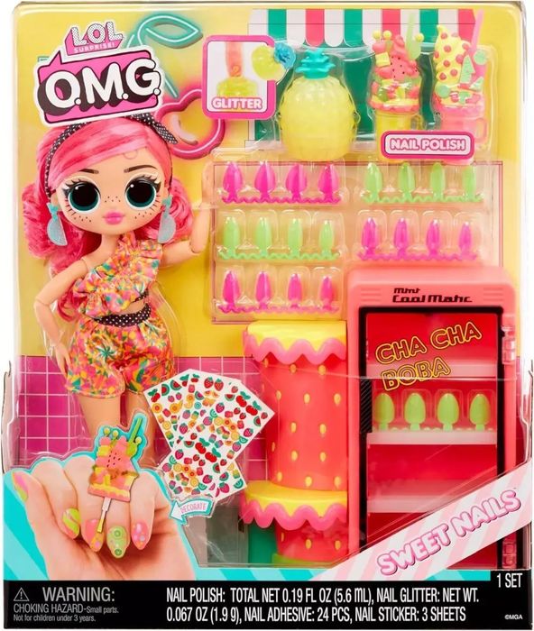 L.O.L. Surprise. O.M.G. Sweet Nails. Pinky Pops Fruit Shop. Nowy Produkt