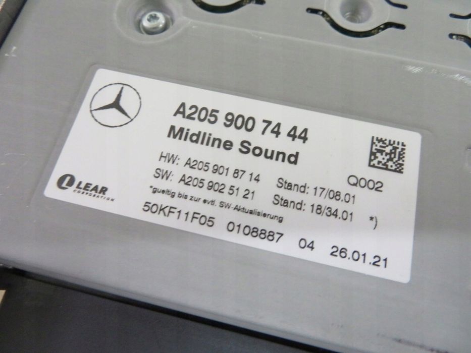 Wzmacniacz Mercedes C Klasa W205 A205 A