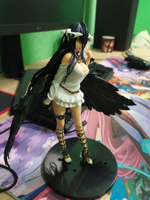 Фигурка статуэтка интерьерная Альберто Оверлорд Overlord Albedo 22см