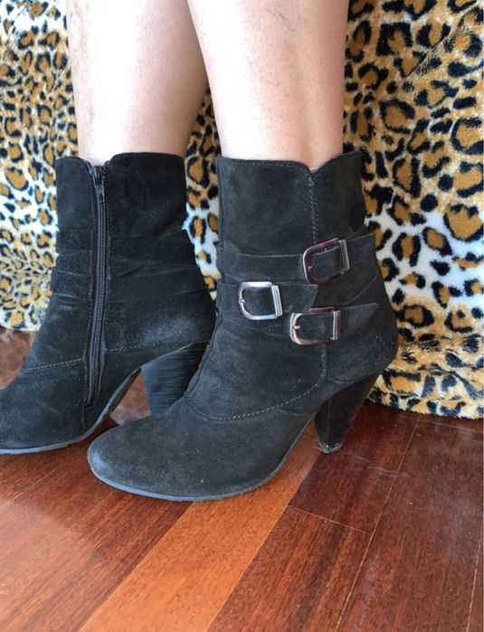 Botins nobuck pretos (39)- Seaside