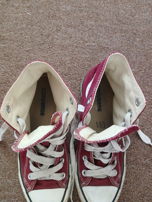 Кеди Converse орігінальні бордові