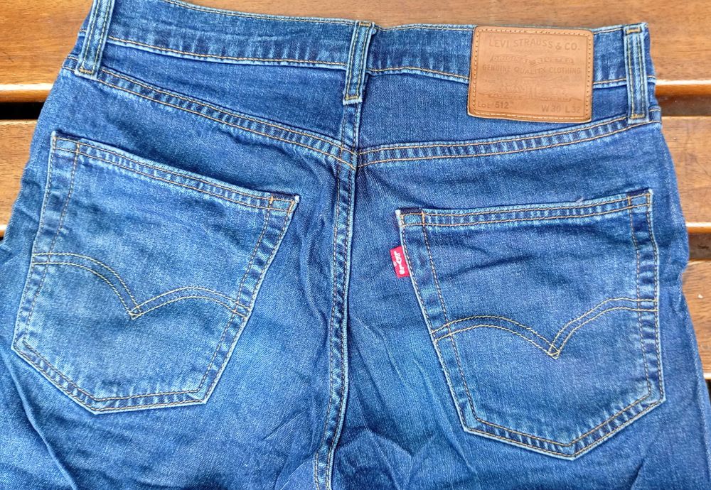 Calças Levi's azuis