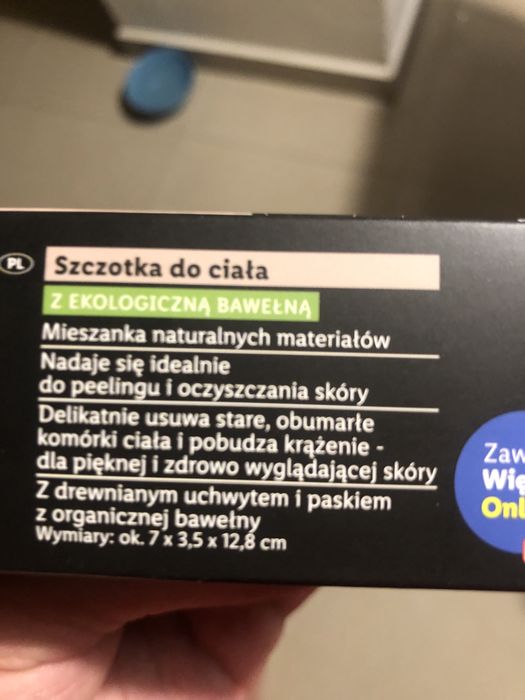 Szczotka do mycia ,nowa
