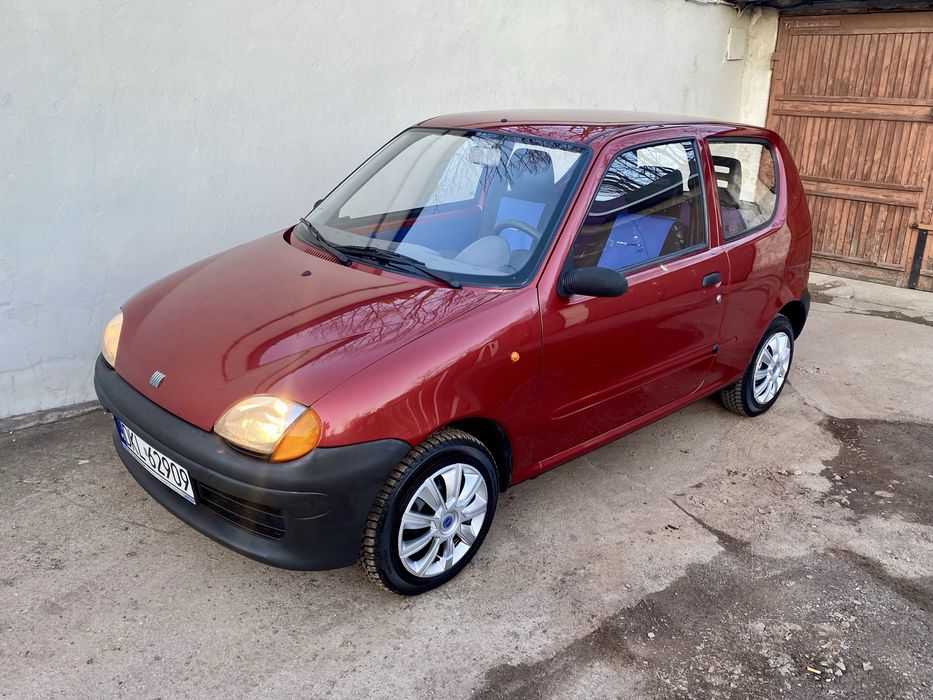 Fiat Seicento Young, 899cm, 78tys km, Salon Polska.