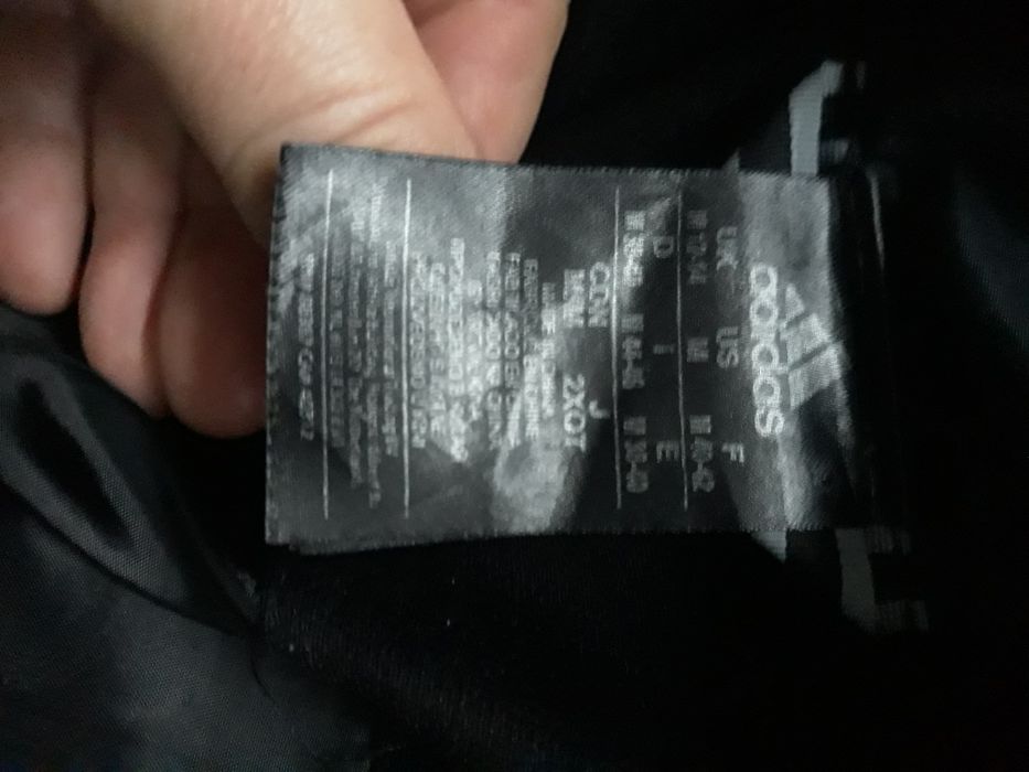 Używana kurtka puchowa damska Adidas rozmiar M