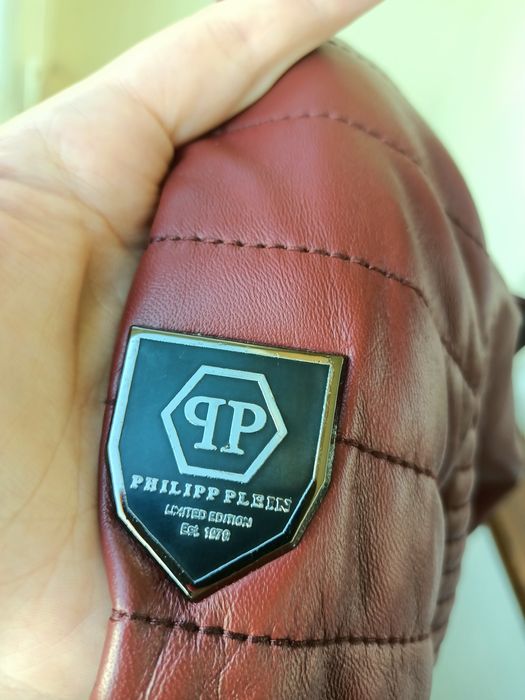 НОВА шкіряна куртка PHILIPP PLEIN розміру S,M