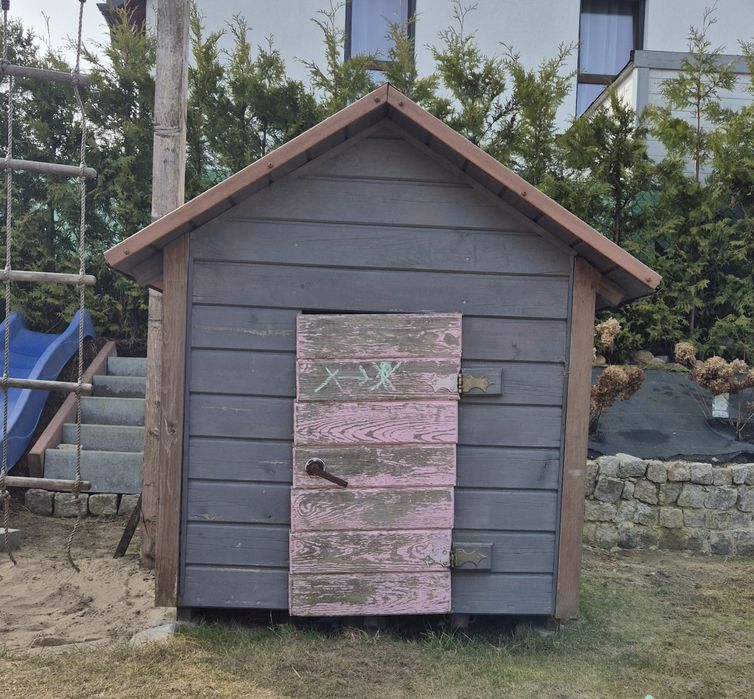 Domek ogrodowy drewniany