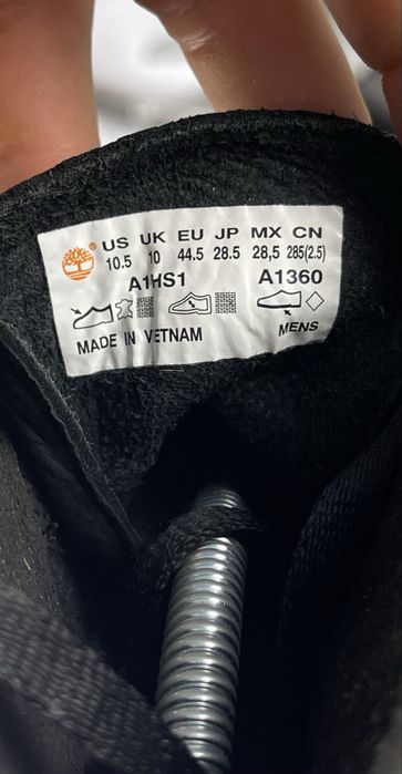 Ботинки Timberland FlyRoam Black Размер 44.5