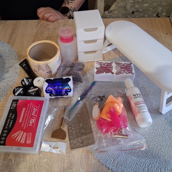 Zestaw do paznokci duża ilość