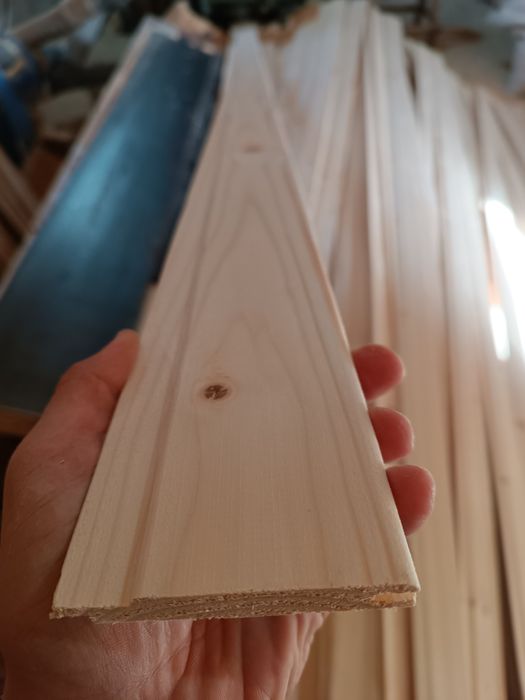 Eco Wood Вагонка дерев'яна, імітація бруса, підлога.