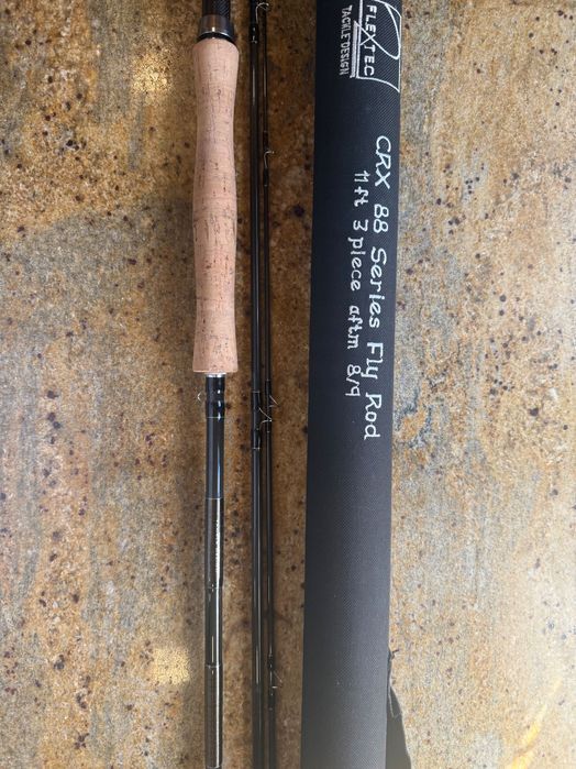 Cana de pesca à pluma Flextec CRX 88 Series, 11’ #8/9