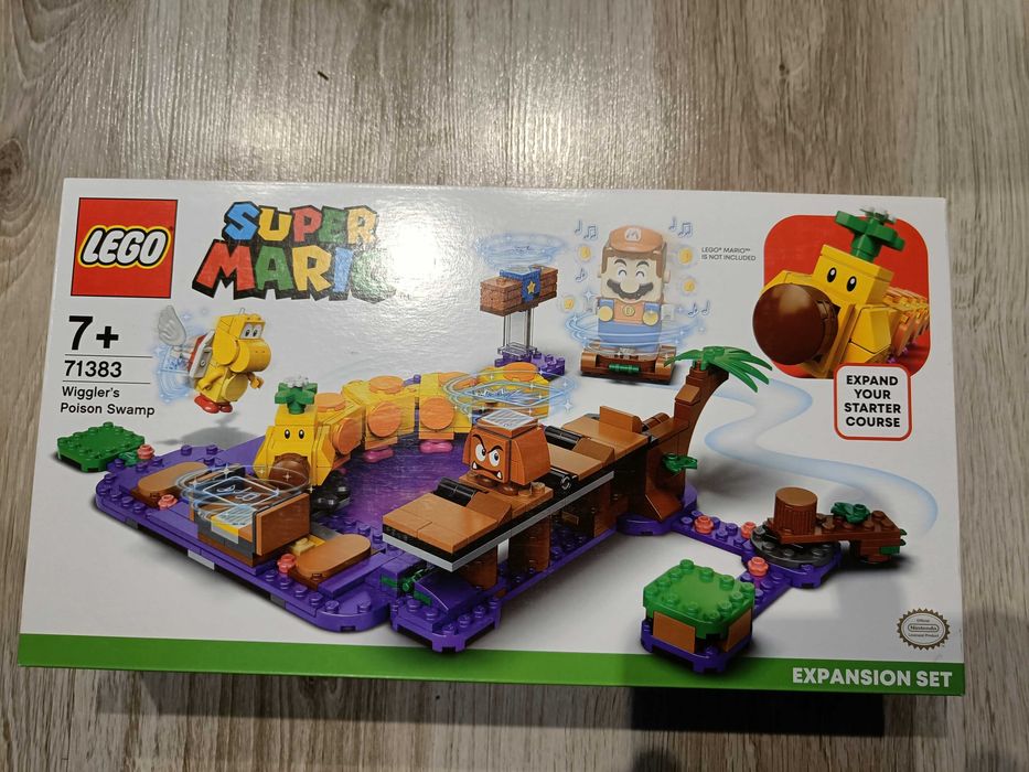 NOWE Klocki Lego 71383 Super Mario - Trujące bagno Wigglera