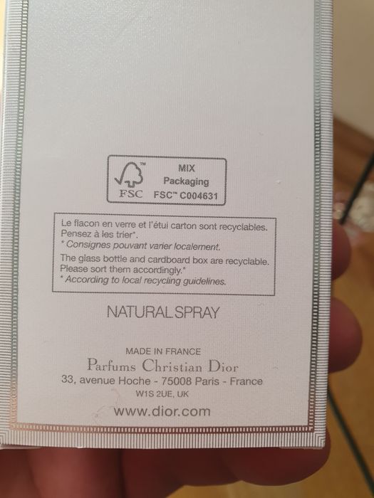 Туалетна вода miss dior rose n'roses brocard