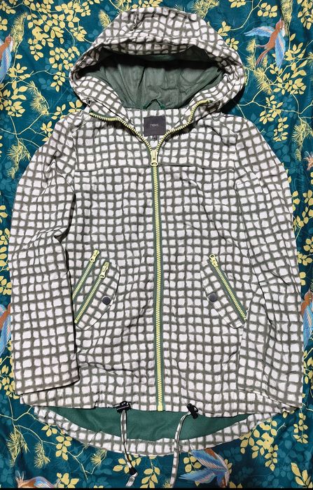 Kurtka przeciwdeszczowa z polarkiem Next roz. S