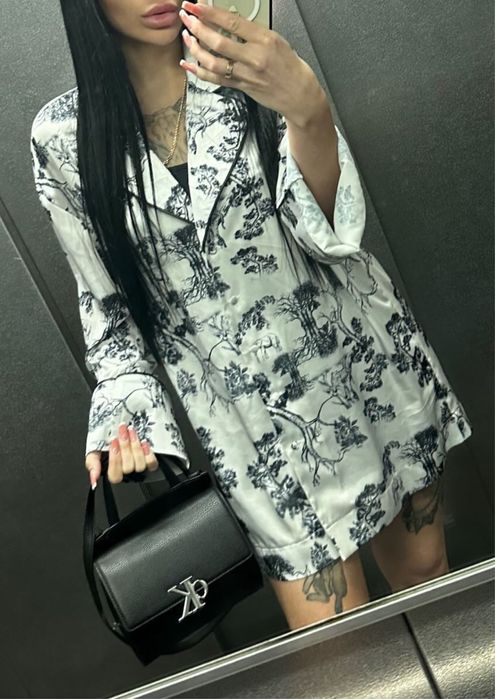 Атласний костюм One by One