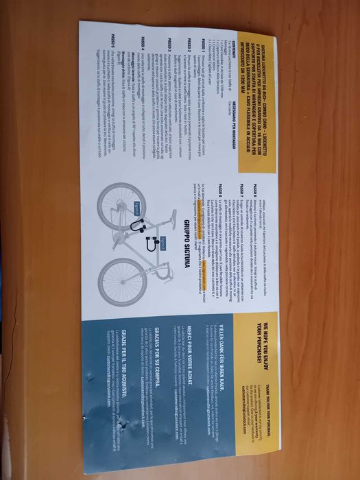 Cadeado de segurança para bicicleta