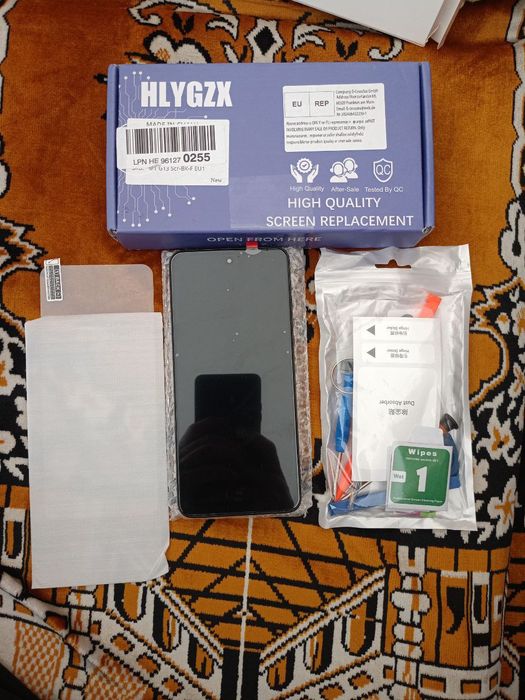 Дисплей Motorola XT2333, XT2333-3 Moto G23 із сенсором (тачскрином) чо