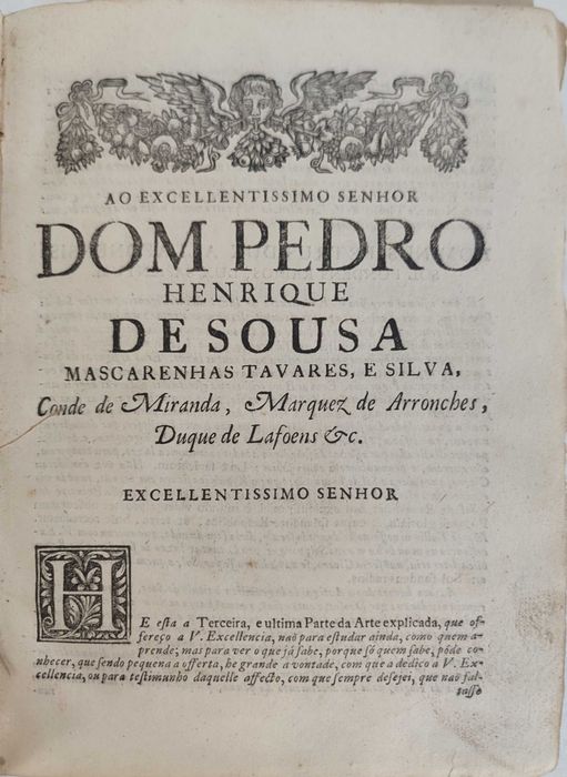 Livro- Arte Explicada- 1ª edição- 1738