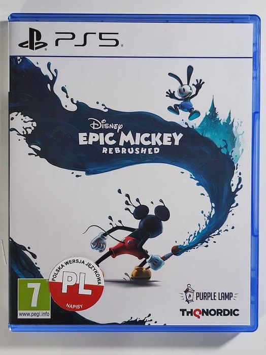 Disney Epic Mickey Rebrushed / Gra PS5 / Sklep Perfect Blue / Gry i gadżety