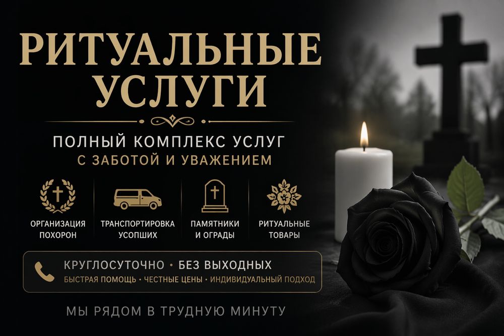 Ритуальні послуги Дніпро | Організація поховання